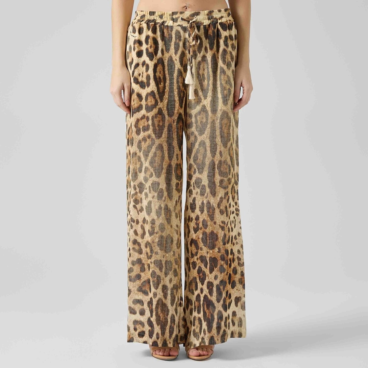 Ermanno Scervino  D48EP089EC3PANTALONESTAMPALEOPARDO  ruznobarevne