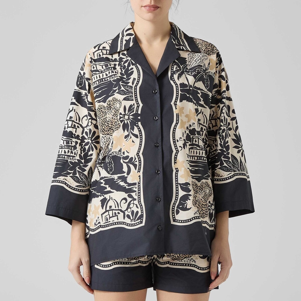 Ermanno Scervino  D48EK047EC8CAMICIACOTONEFANTASIAESOTICA  ruznobarevne