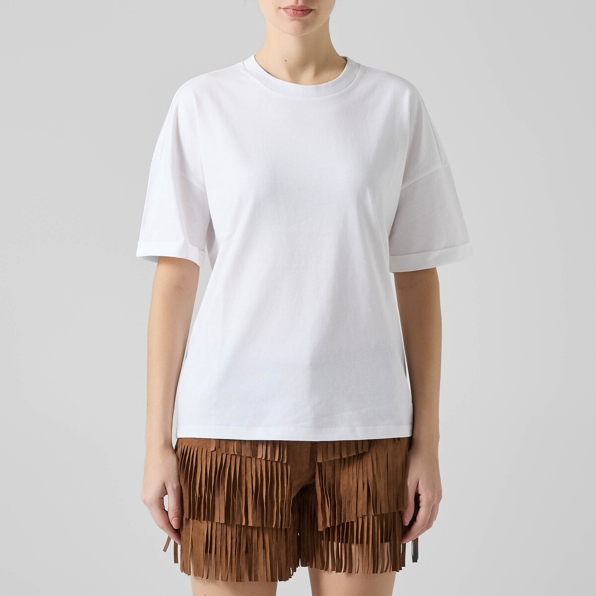 Federica Tosi  42650-481T-SHIRTBIANCA  Bílá