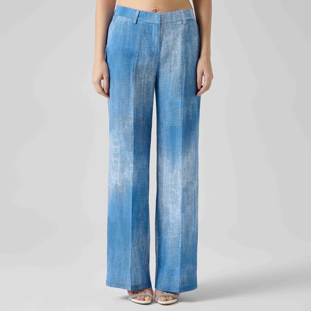 Ermanno Scervino  D48EP062EC0DENIMLARGOLEGGEROSFUMATO  Modrá