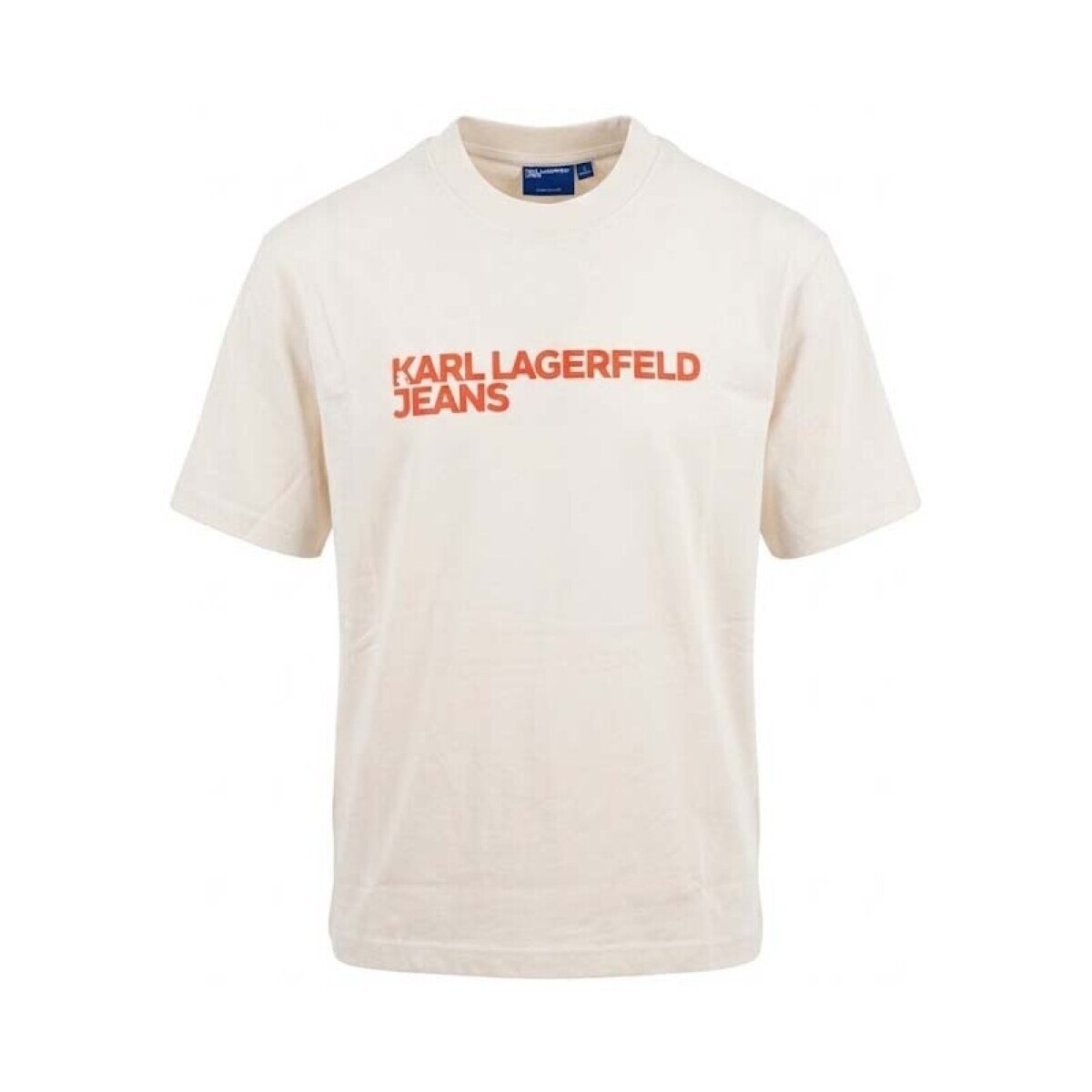 Karl Lagerfeld  Camisetas Hombre Modèle Klj Reg Ss Essential Tee  Béžová