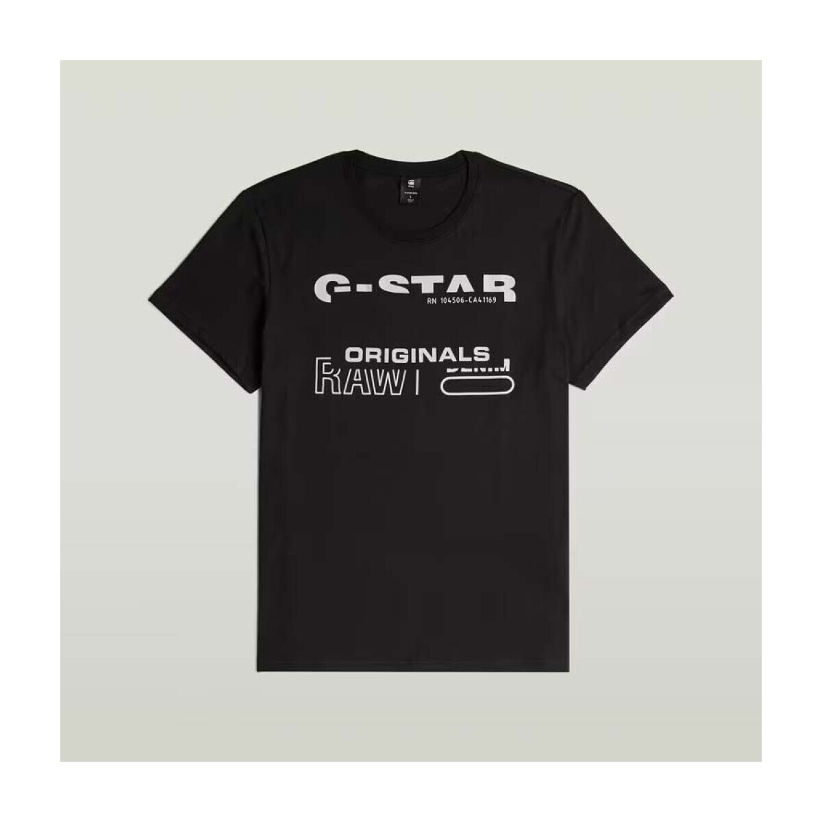 G-Star Raw  Camisetas Hombre Modèle D29501 8415  Černá