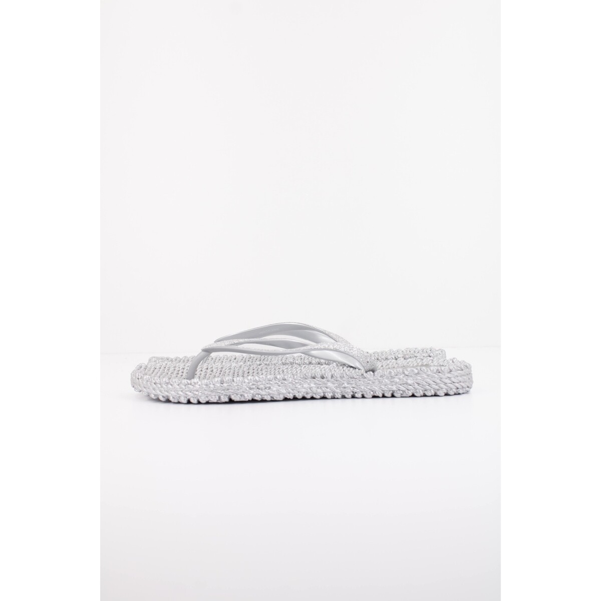 Ilse Jacobsen  Chanclas Mujer Modèle Cheerful01 Chancla  Stříbrná