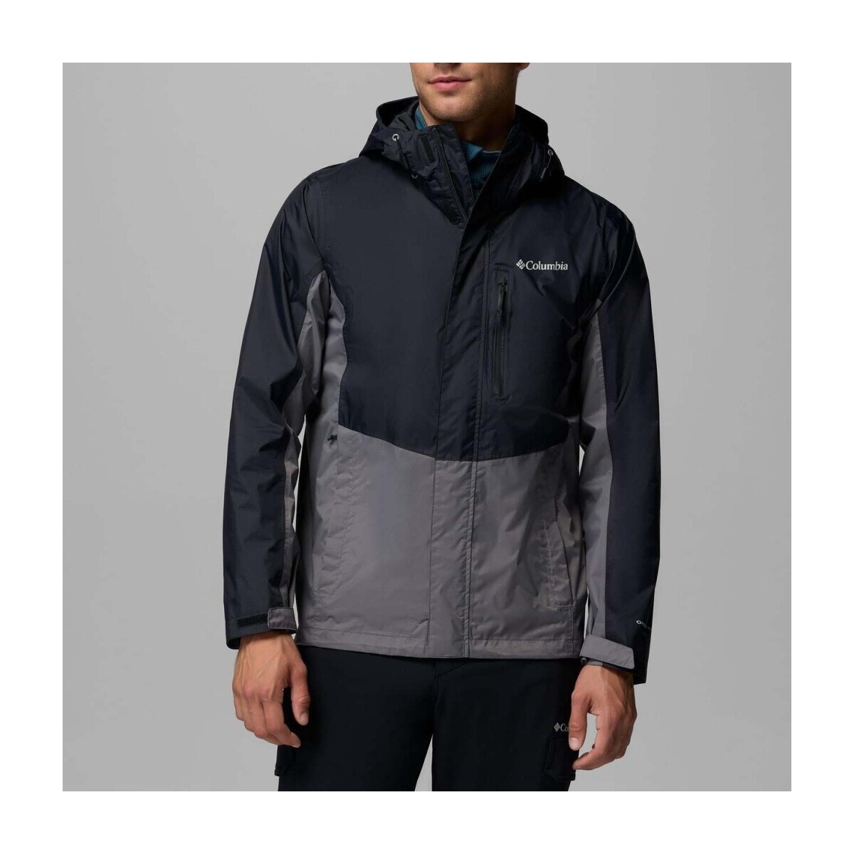 Columbia  Chubasqueros   Cortavientos Hombre Modèle Puring Adventure  ruznobarevne