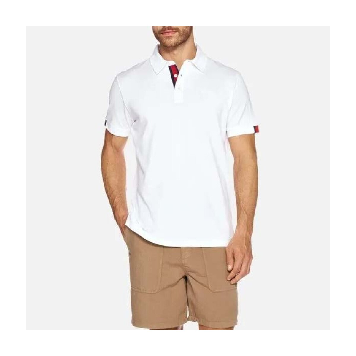 Geox  Polos Hombre Modèle M6511l T3235  Bílá