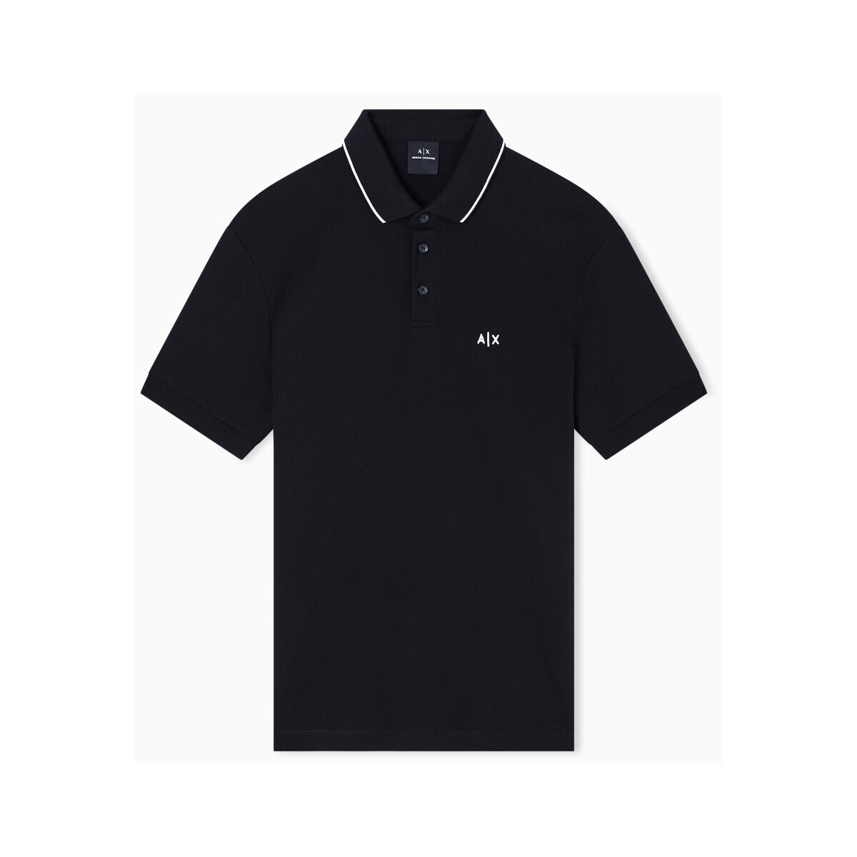 EAX  Polos Hombre Modèle Xm001287 Af1732  Černá