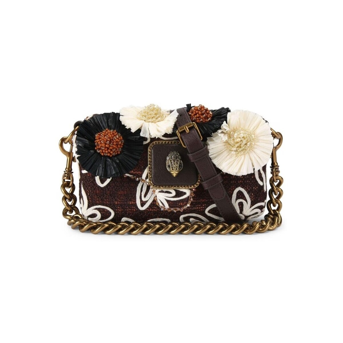 Kurt Geiger London  Bolsos Mujer Modèle Mini Pimlico Flower St  Hnědá