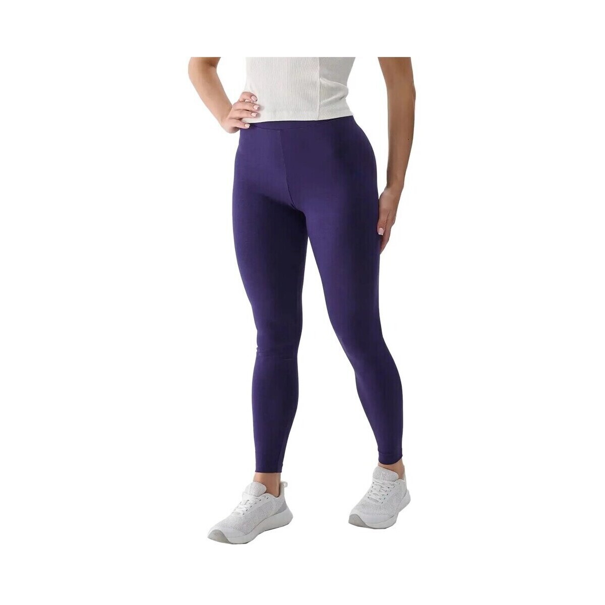 4F  LEGGINSY4FF195GRANATS  Tmavě modrá