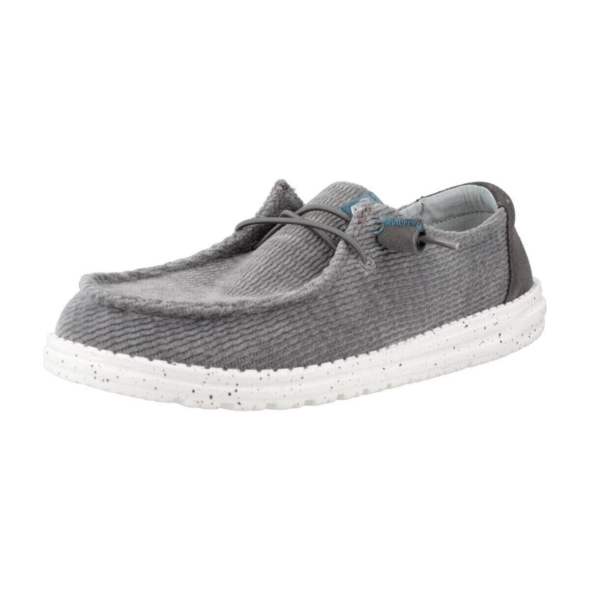 HEYDUDE  Zapatos Casual Mujer Modèle Wave Corduroy  Šedá
