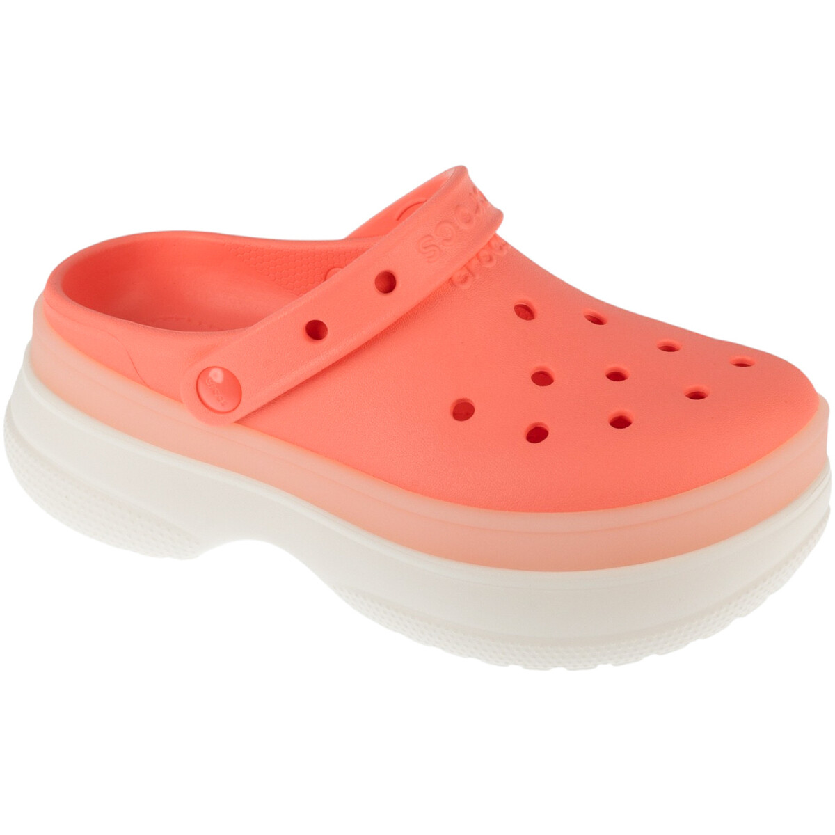 Crocs  Classic Frosted Stacked Clog  Růžová