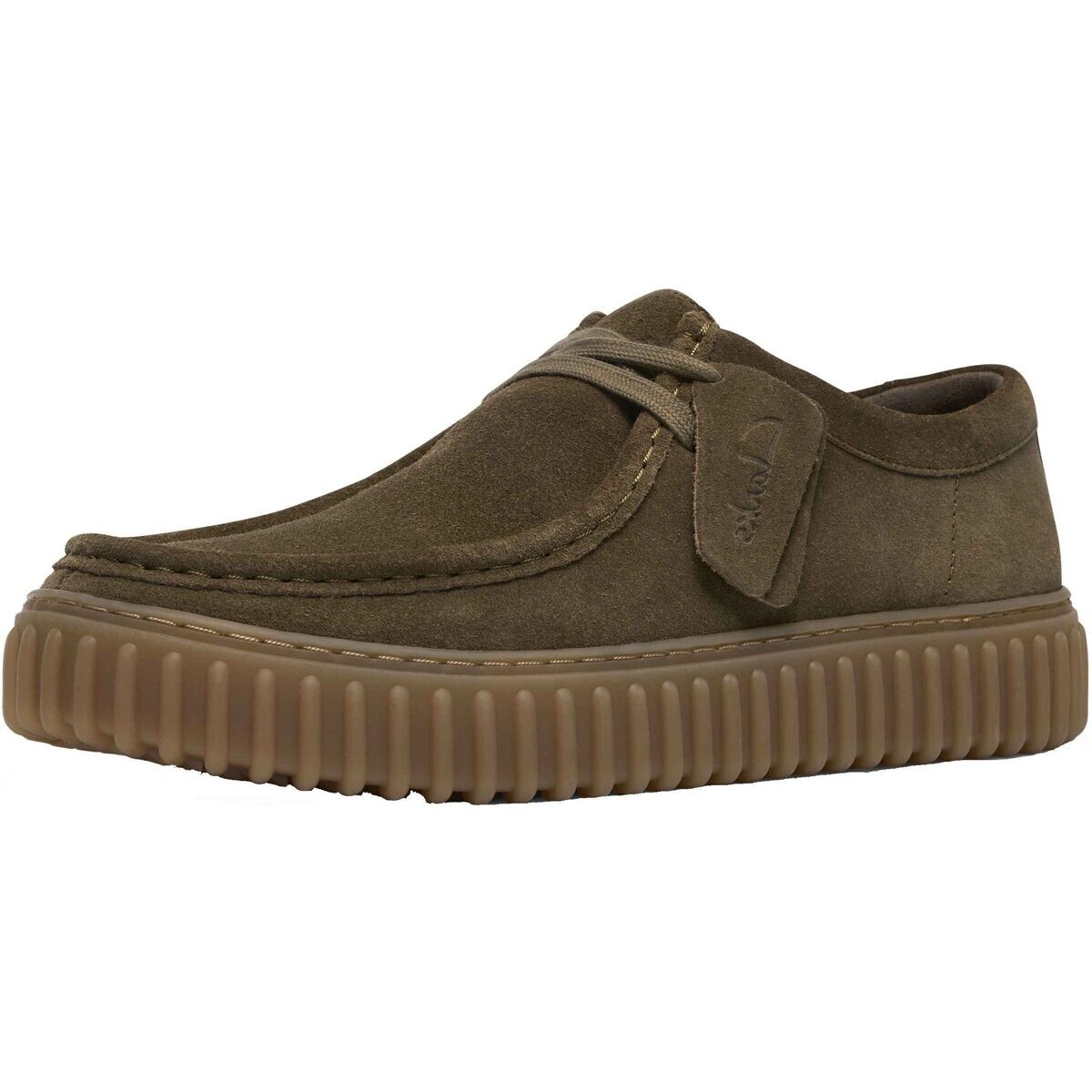 Clarks  Halbschuhe  Khaki