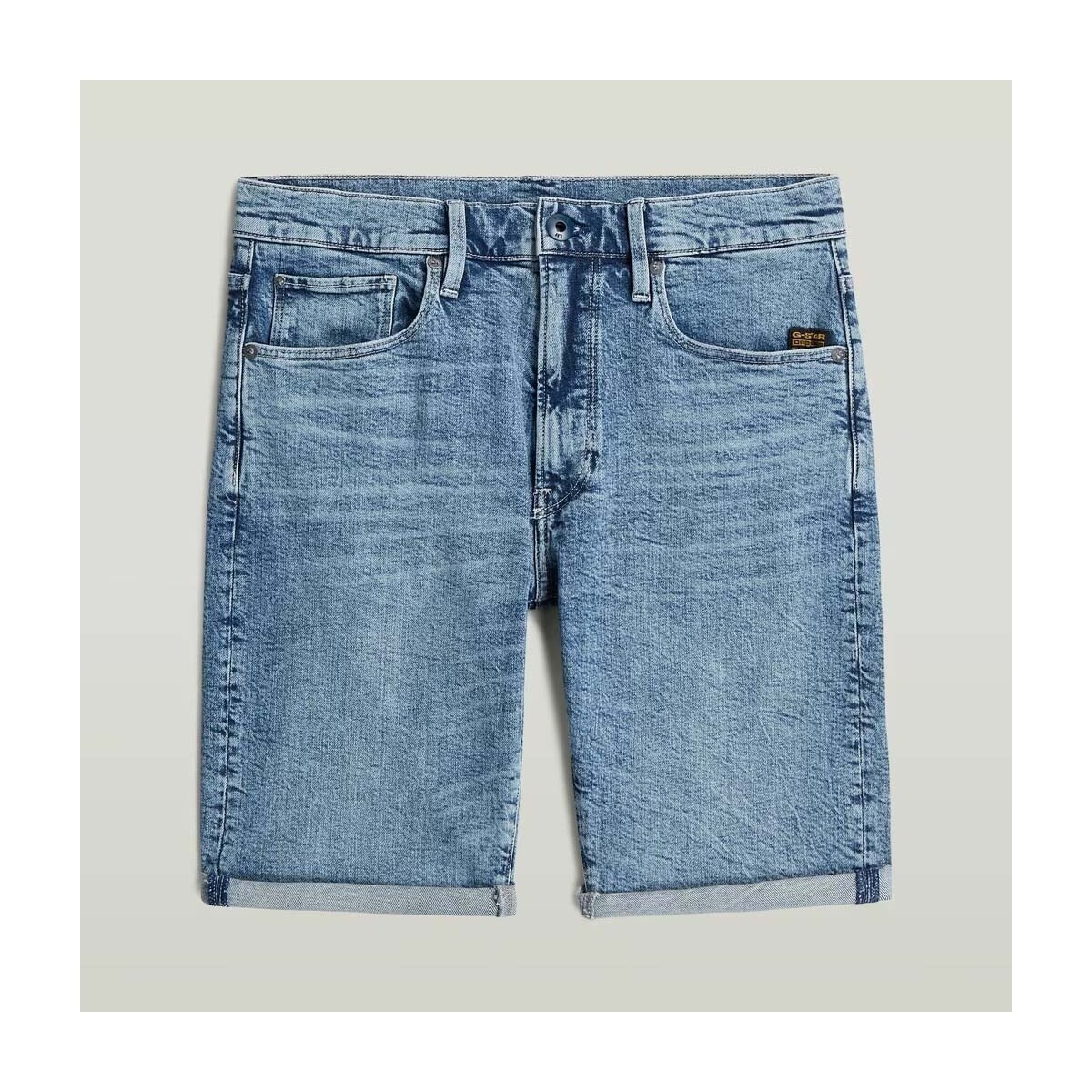 G-Star Raw  Pantalones Hombre Modèle D23615 D985  Modrá