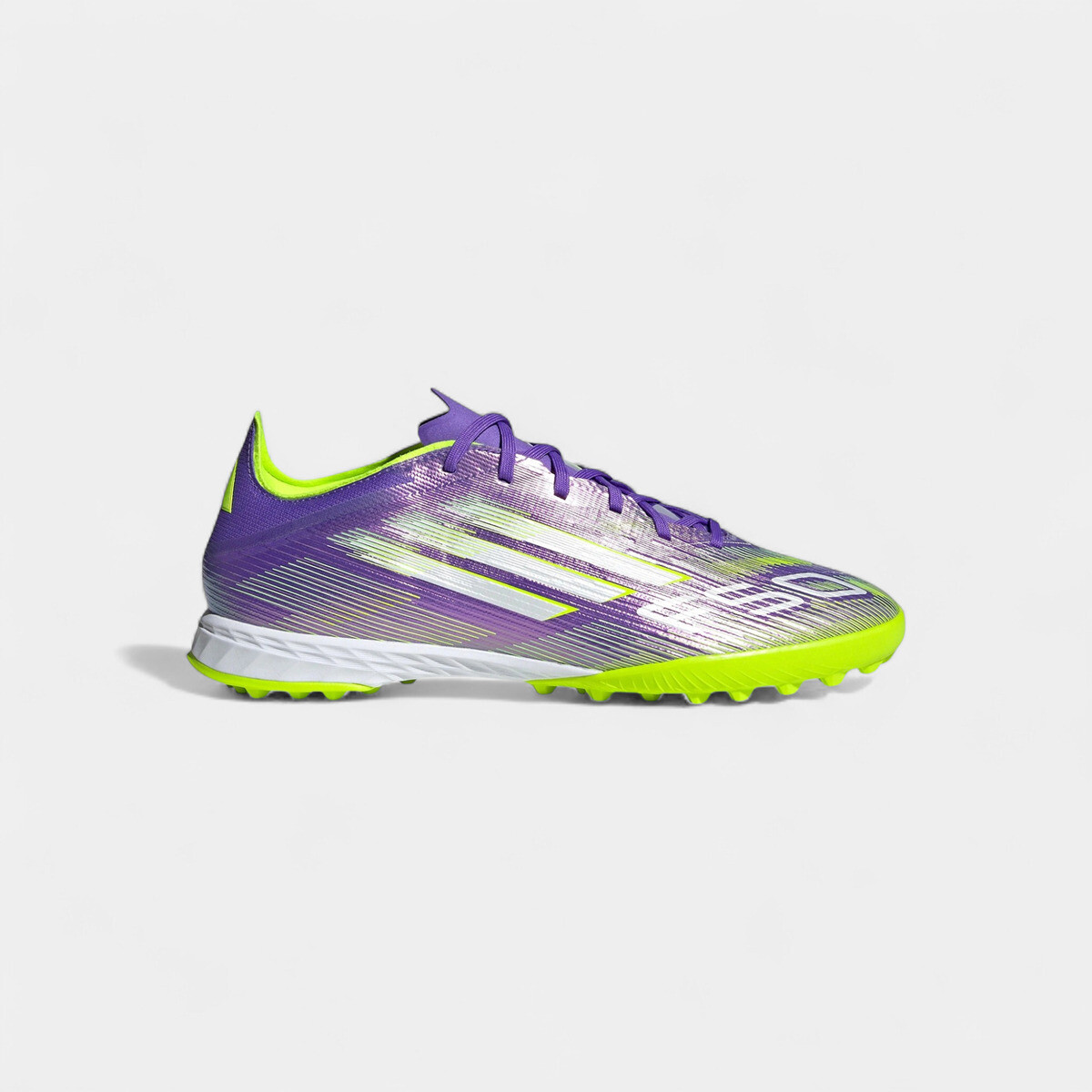adidas  F50 Pro TF Purple Rush Cloud White Lucid Lemon  Bílá