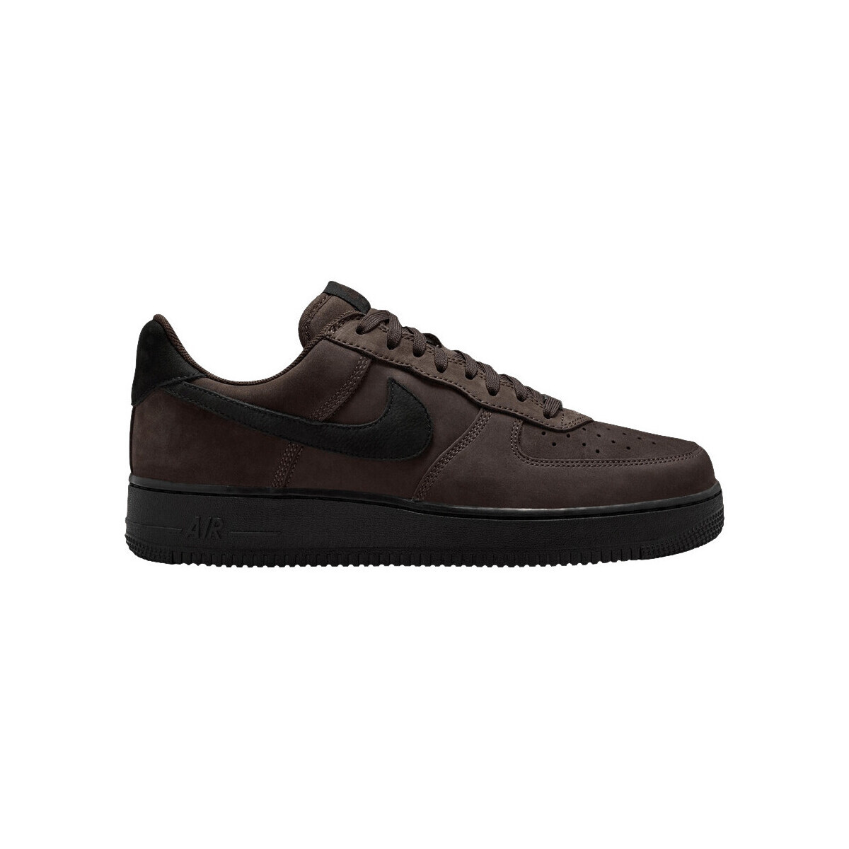 Nike  Air Force 1 Low Retro Premium QS Black Tea Black Badgeless  Černá