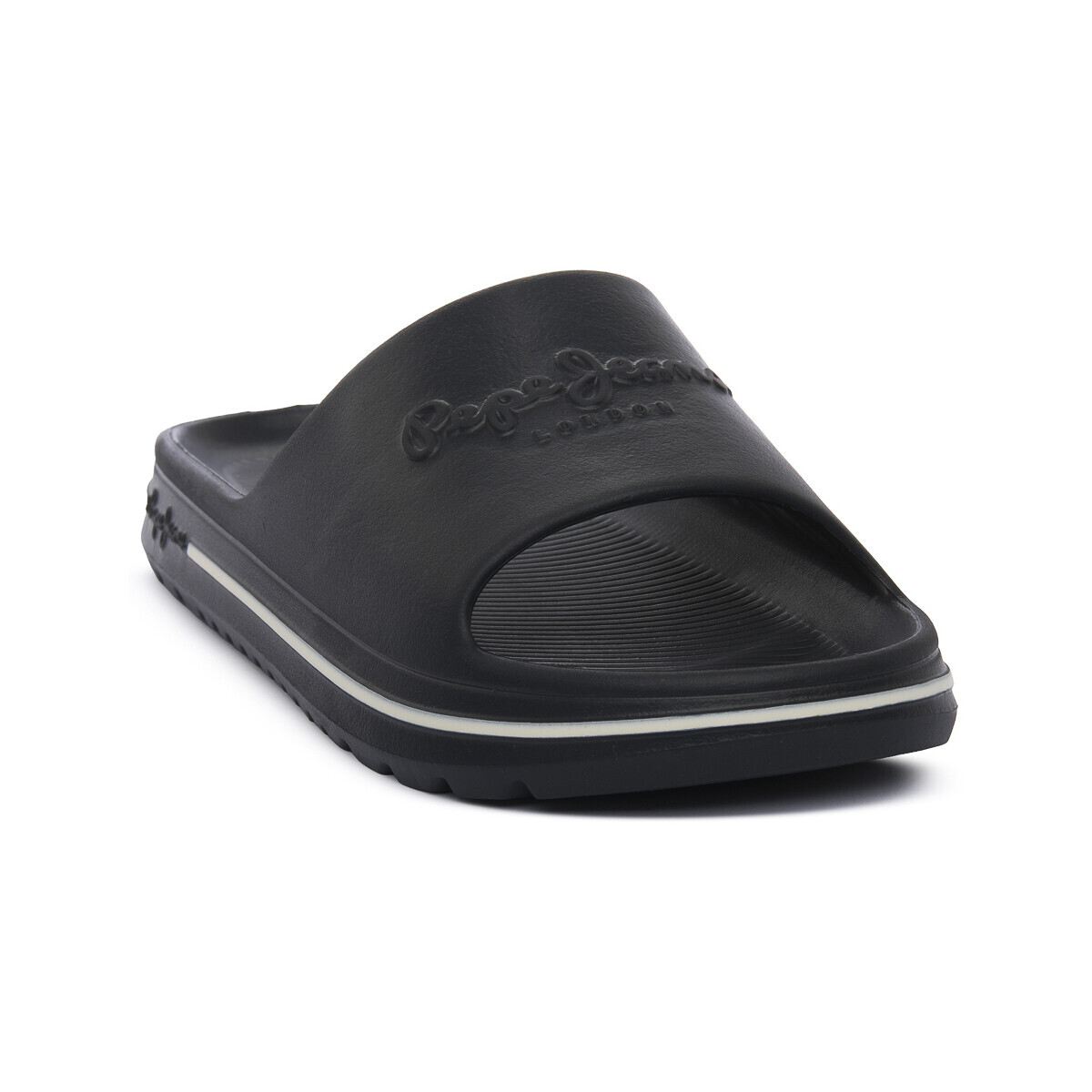 Pepe jeans  BEACH SLIDE M  Černá
