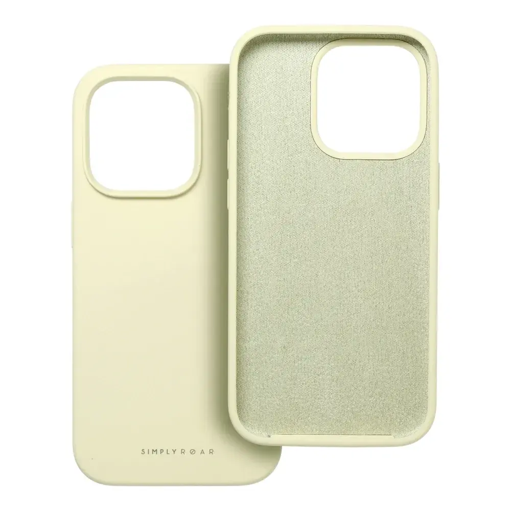 Zadní kryt ROAR case CLOUD SKIN pro Apple iPhone Air, světle žlutá