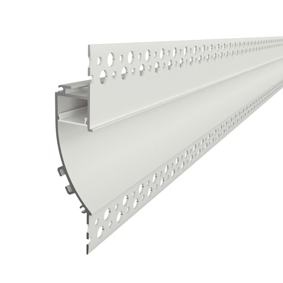 LED Solution Vestavný profil do SDK pro LED pásky V42 bílý Vyberte variantu a délku: Profil bez difuzoru 2m LP319W