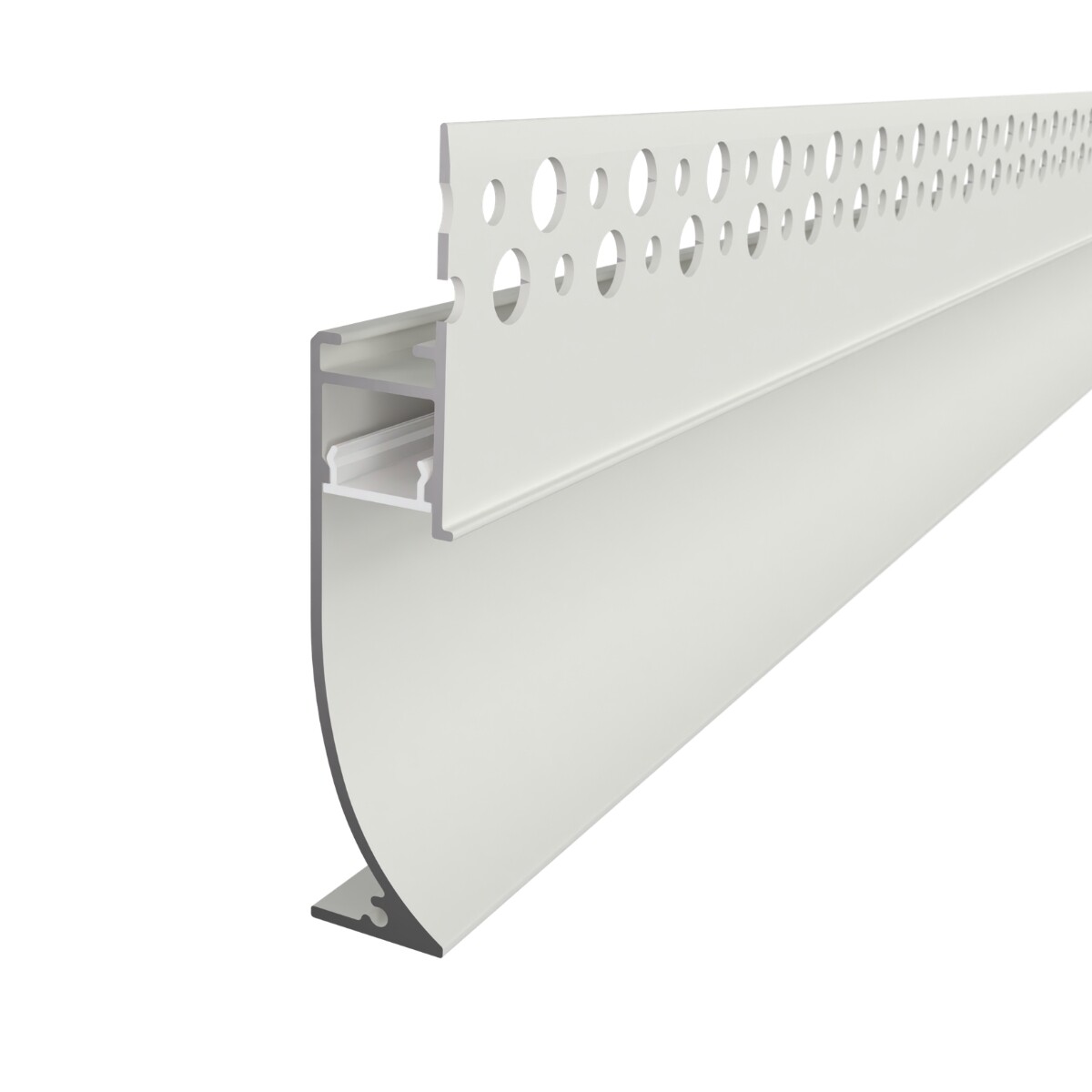 LED Solution Vestavný profil do SDK pro LED pásky V44 bílý Vyberte variantu a délku: Profil bez difuzoru 2m LP410W