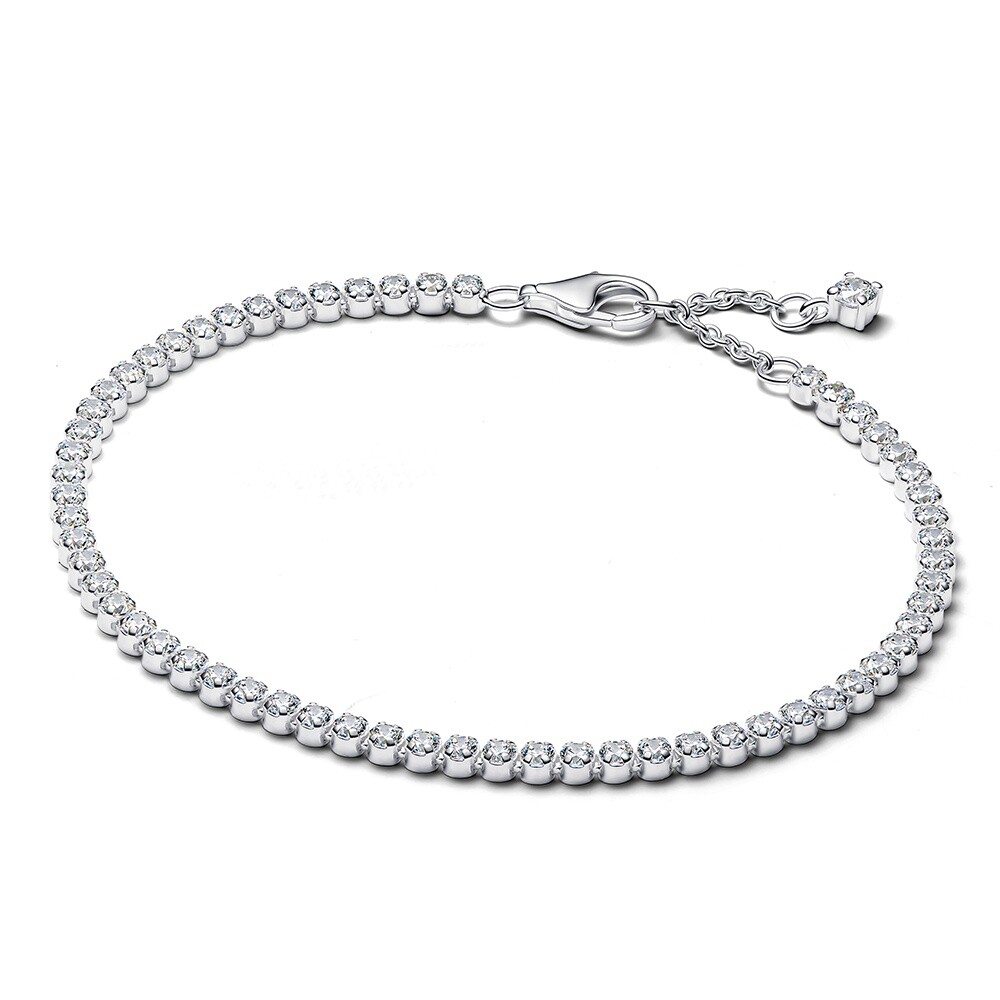 Pandora Tenisový náramek s čirými zirkony Timeless 593927C01 16 cm