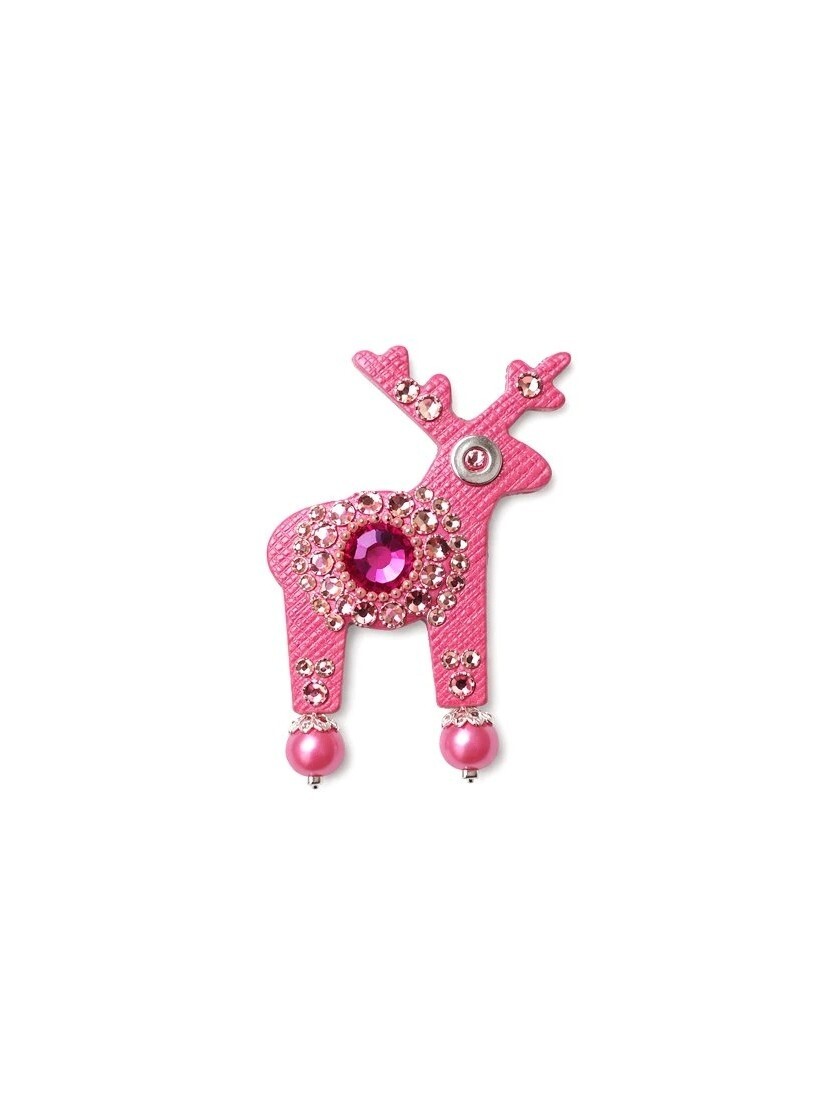 Deers Jelení mini brož Miss Pinkie