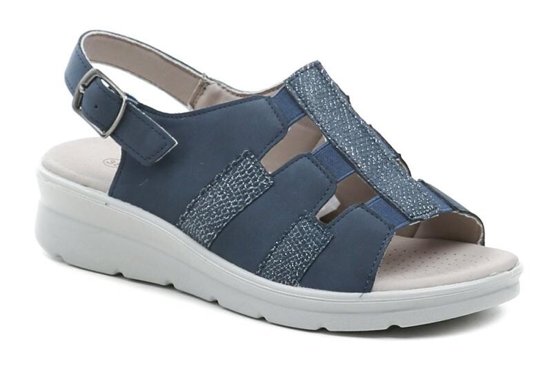 Scandi 251-2260-D1 navy dámské sandály