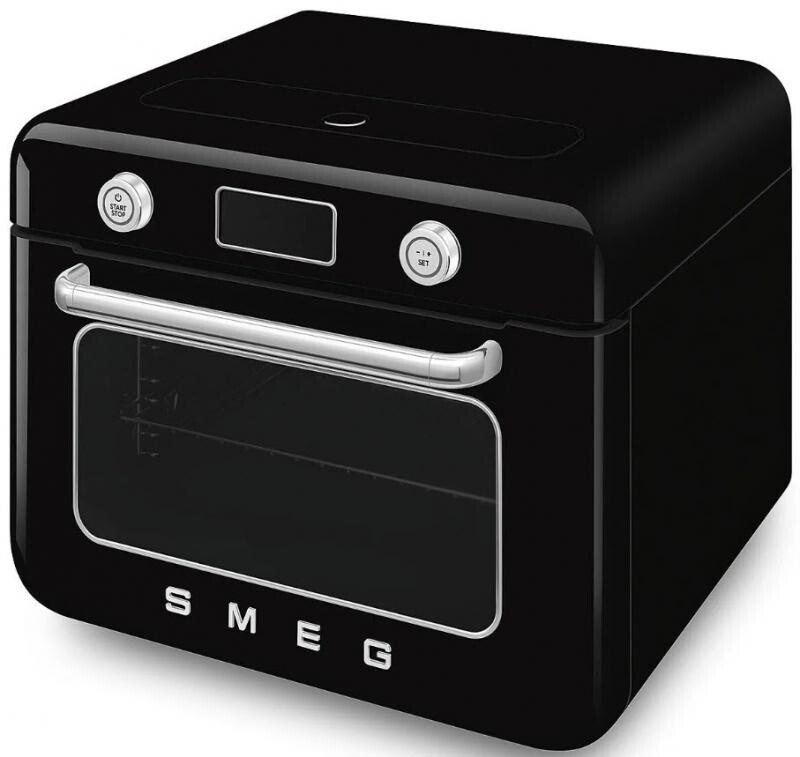 SMEG 50's Retro Style pultová kombinovaná parní trouba COF01, 30l, krémová COF01CREU