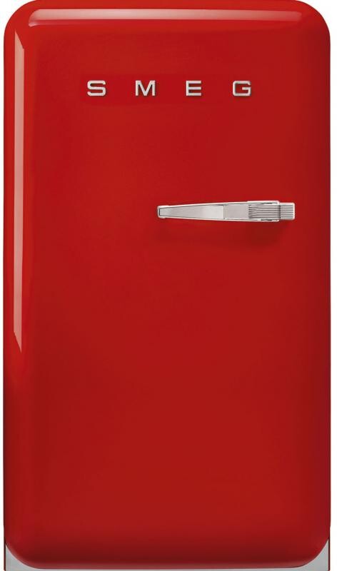 SMEG FAB10HLRD6 Lednice 50's Retro Style, levá, červená, 135 l