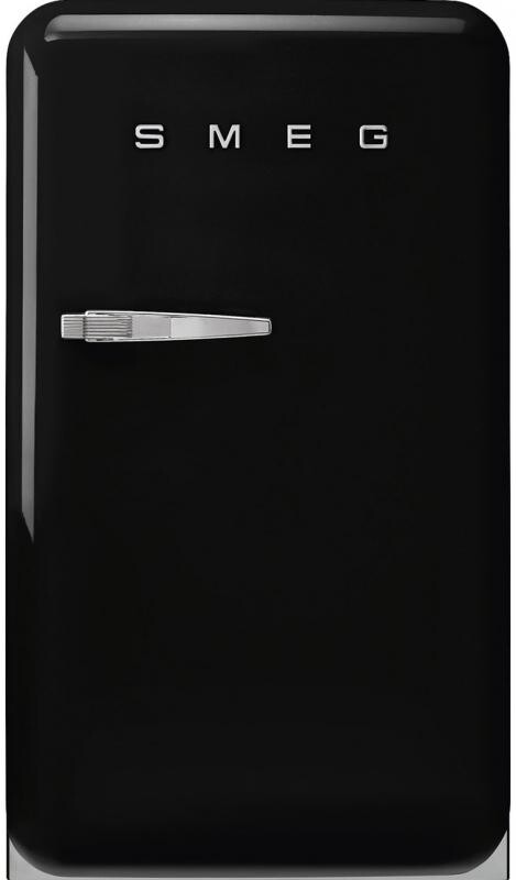 SMEG FAB10HRBL6 Lednice 50's Retro Style, pravá, černá, 135 l