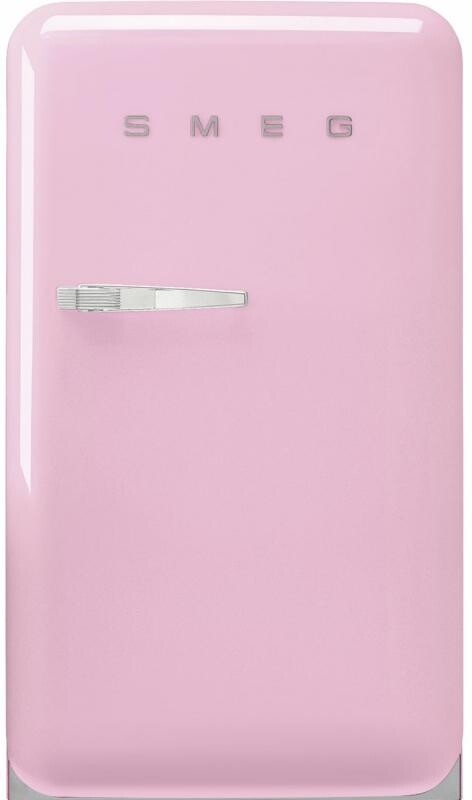 SMEG FAB10HRPK6 Lednice 50's Retro Style, pravá, růžová, 135 l
