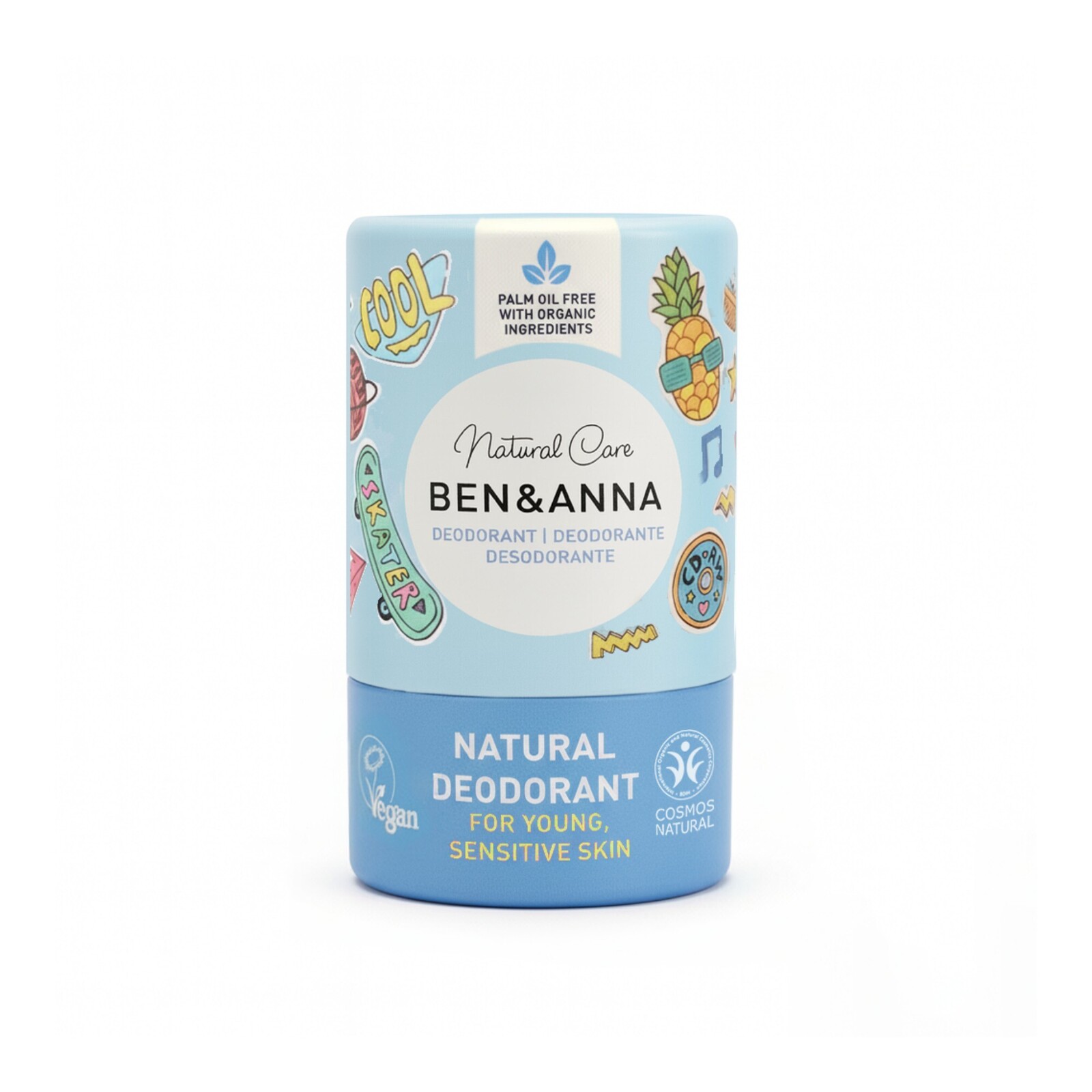 BEN & ANNA Dětský přírodní deodorant Natural Deodorant 25 g