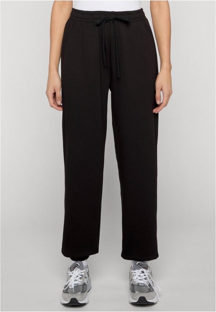 Ladies Slim Fit Scuba Joggpant - black 5XL