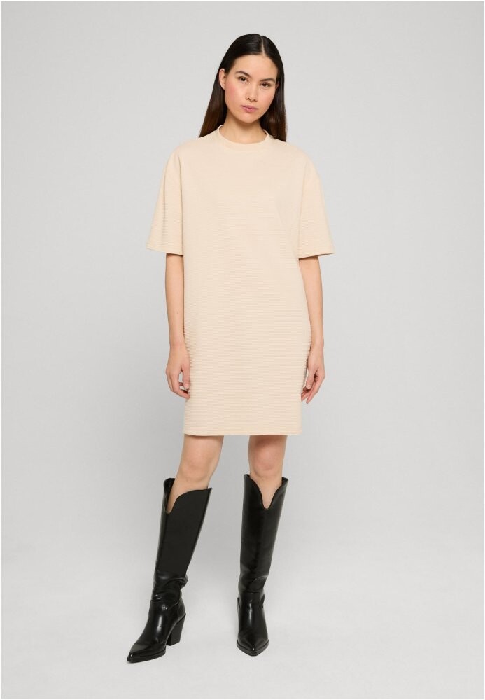 Ladies Structured Jersey Tee Dress - cloud L