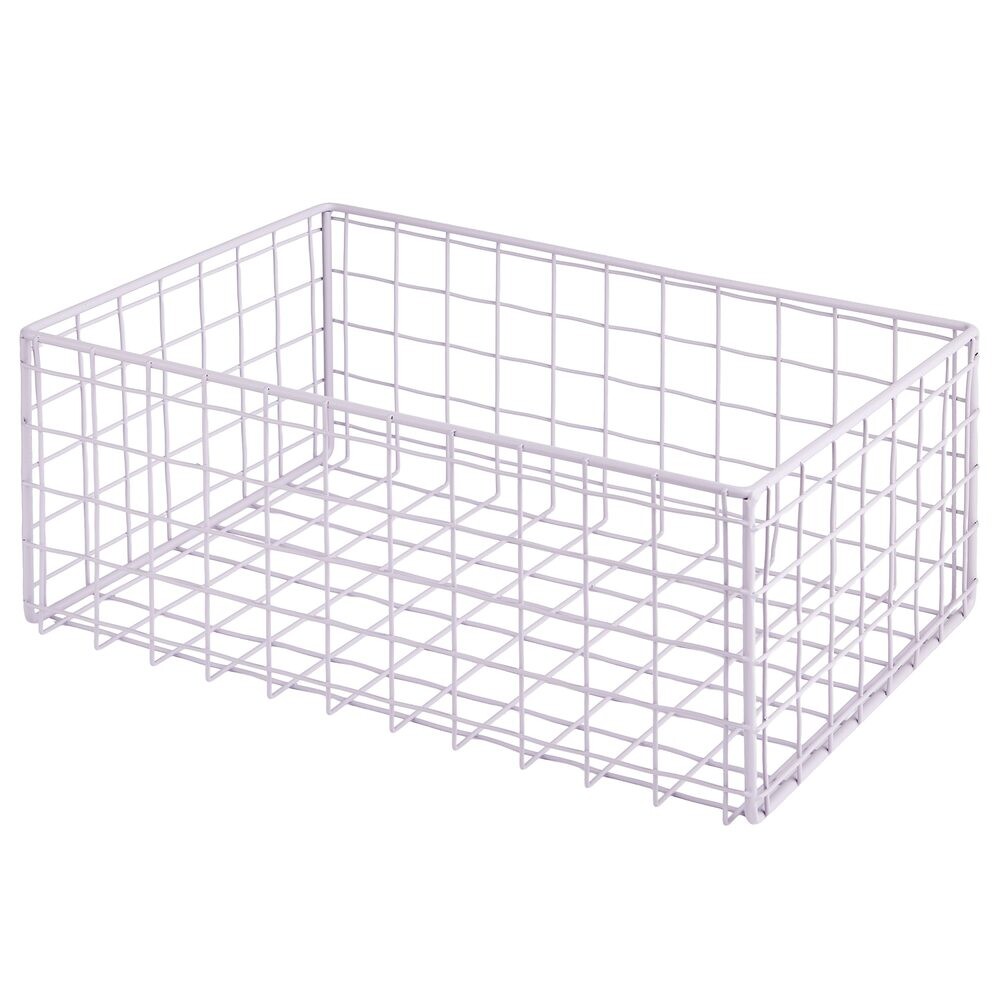 DEPOSIT Úložný kovový koš 30 x 20 cm - sv. fialová