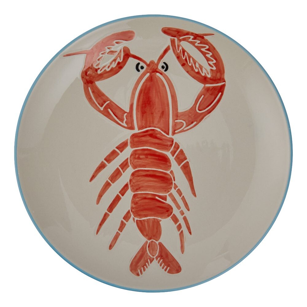 CORAL COAST Talíř humr 26 cm - červená/modrá