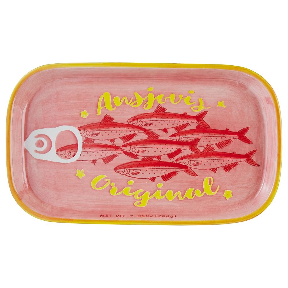 CORAL COAST Servírovací talíř 27 x 16 cm - sv. oranžová