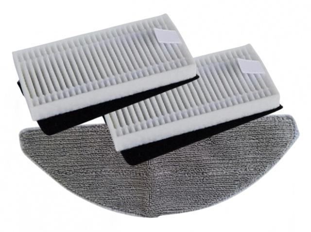 HEPA filtry a mop pro SENCOR SRV 9120BK/SRV 9185, sada 2+1ks