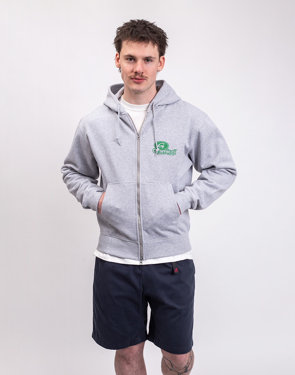 Gramicci '82 Zip Hooded Sweatshirt HEATHER GREY M