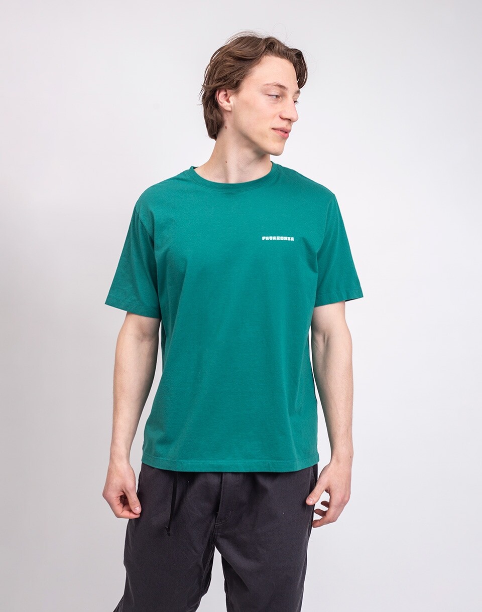 Patagonia M's Mother Rays T-Shirt Gem Green S
