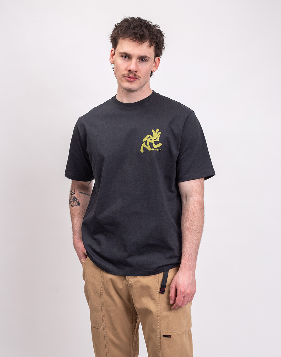 Gramicci Running Man Tee VINTAGE BLACK XL