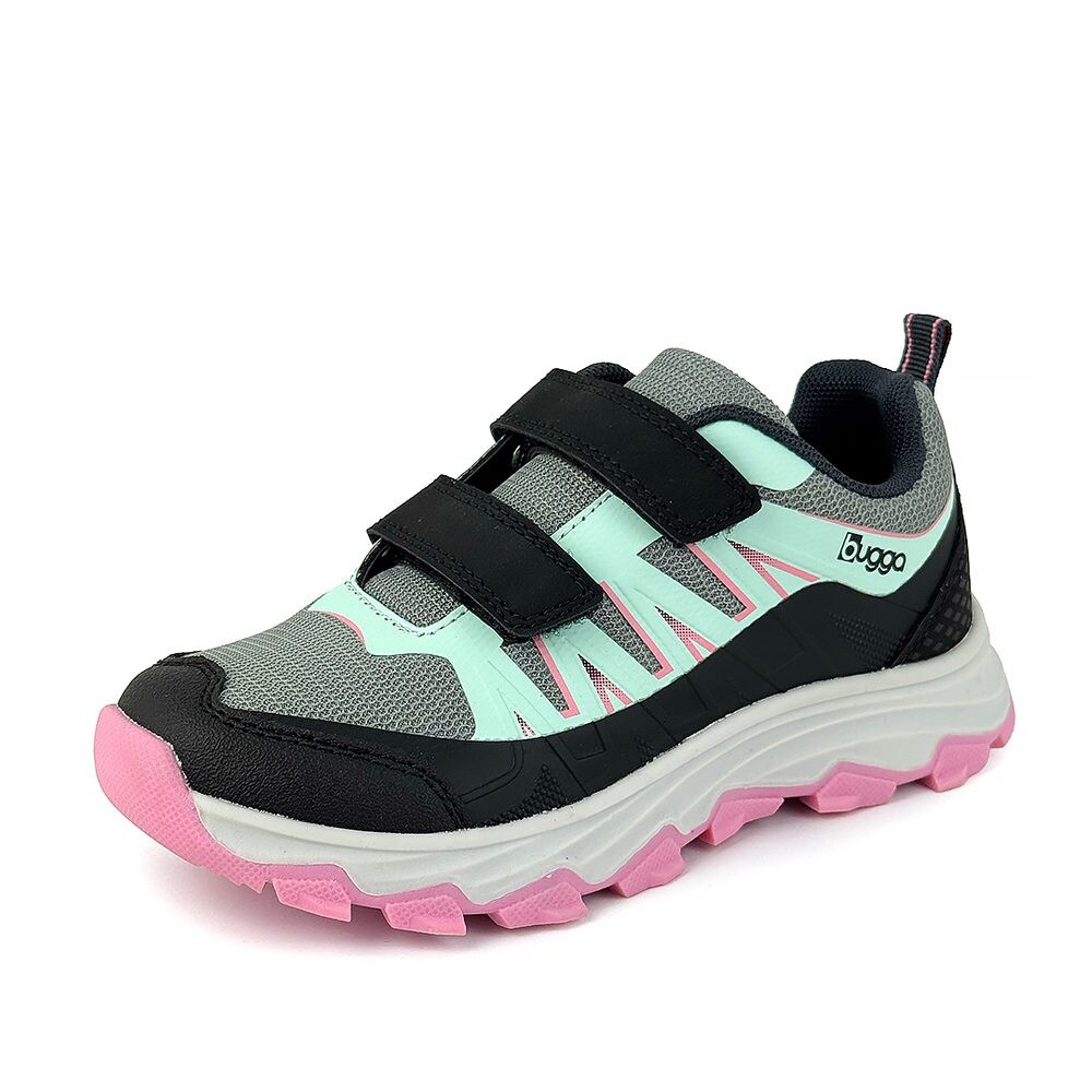 Dívčí outdoorové boty na suchý zip Bugga TARA Gray B00202-01 - 27