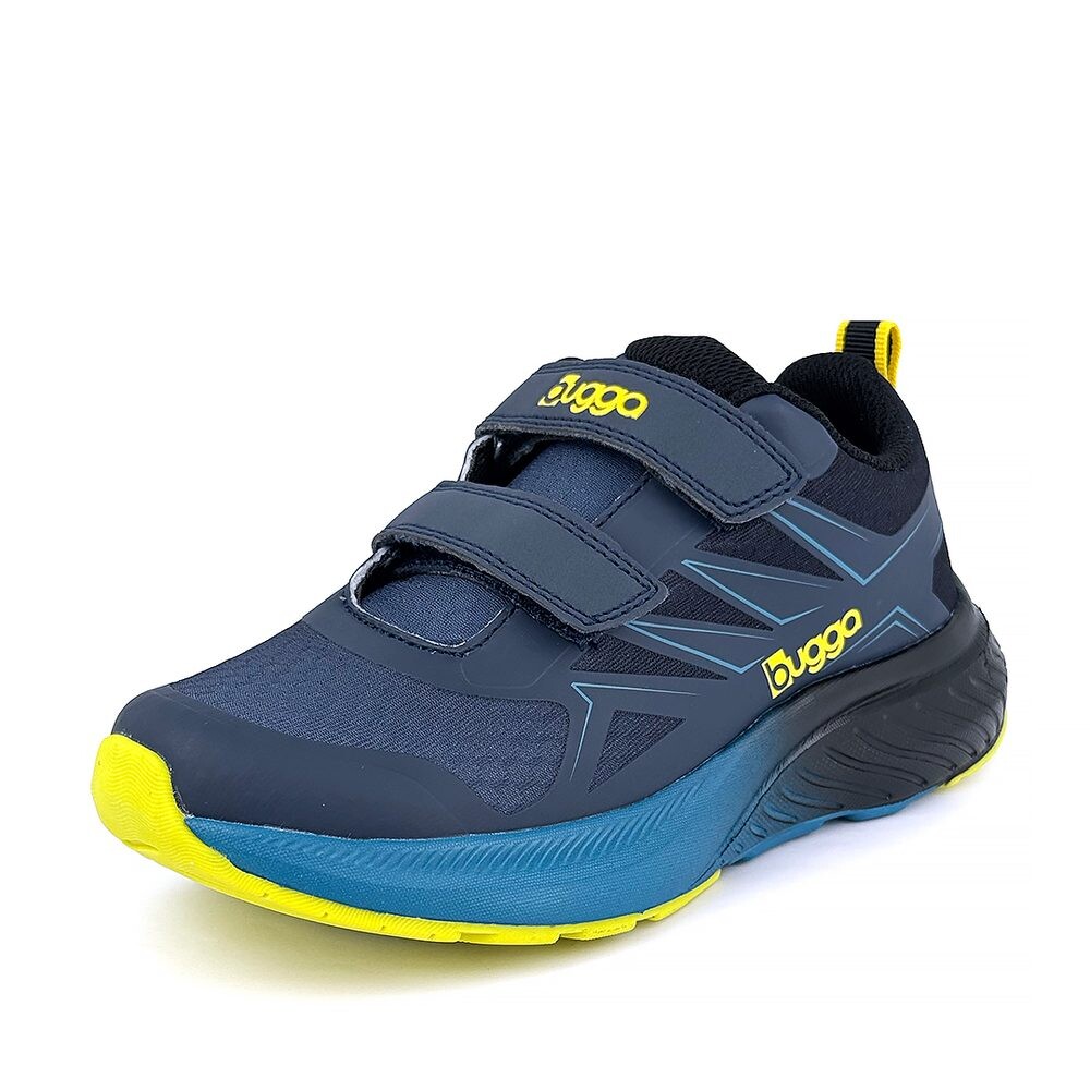 Chlapecké outdoorové boty na suchý zip Bugga SOLIS Blue B00204-04 - 27
