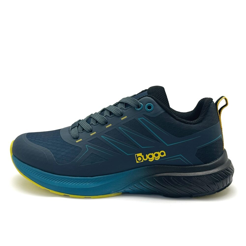 Chlapecké outdoorové boty na tkaničky Bugga SOLIS Blue B00205-04 - 34