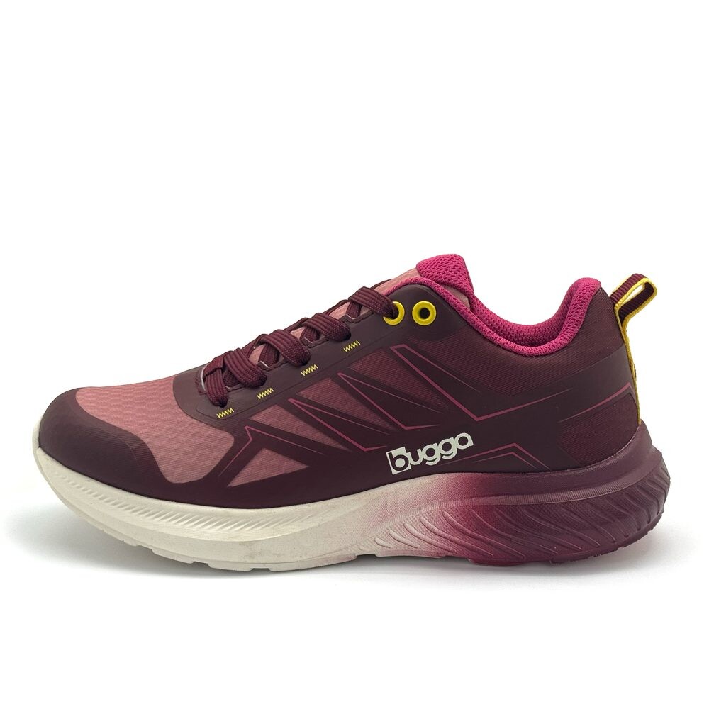 Dívčí outdoorové boty na tkaničky Bugga SOLIS Pink B00205-03 - 34