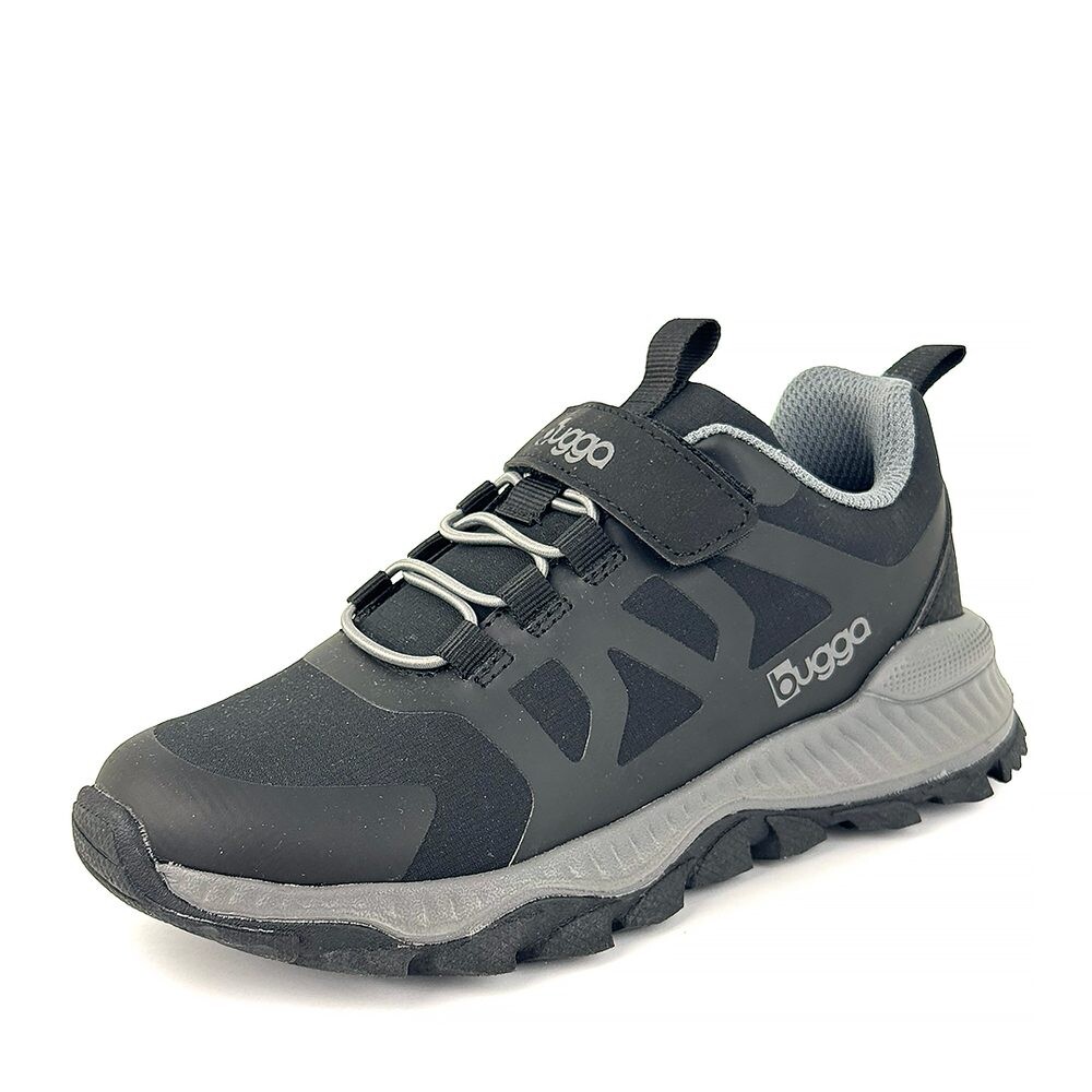 Dětské outdoorové boty na suchý zip Bugga ORZA Black B00206-10 - 27