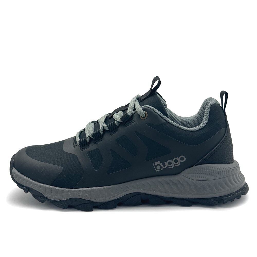 Dětské outdoorové boty na tkaničky Bugga ORZA Black B00207-10 - 34