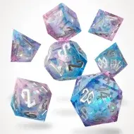 Glassstaff Pink Ice Liquid Core RPG Dice Set (7)
