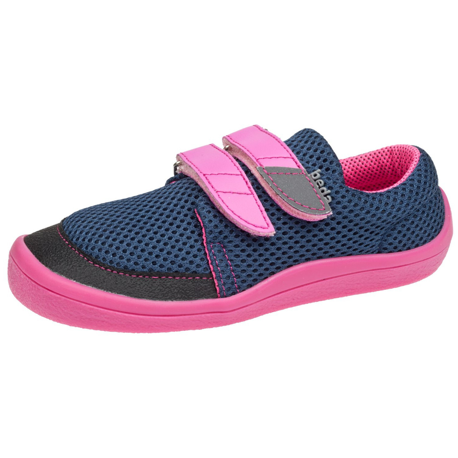Dětské boty Beda Blueberry Dark Blue Pink Velikost bot (EU): 26 / Barva: modrá/růžová
