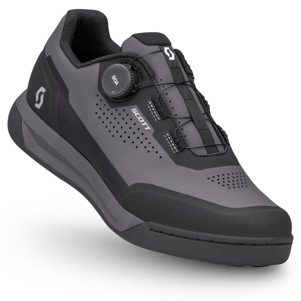 Cyklistické tretry Scott Mtb Volt Evo Clip Boa Velikost bot (EU): 43 / Barva: šedá/černá