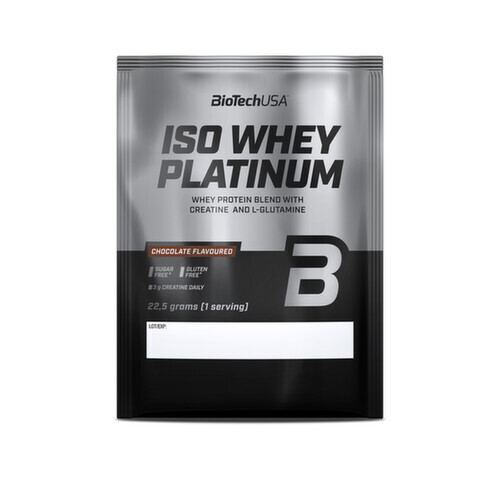 BioTech Iso Whey Platinum Čokoláda 22,5 g