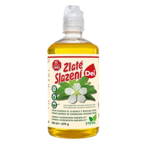 DeiSirup Zlaté Slazení ovocný cukr 500 ml